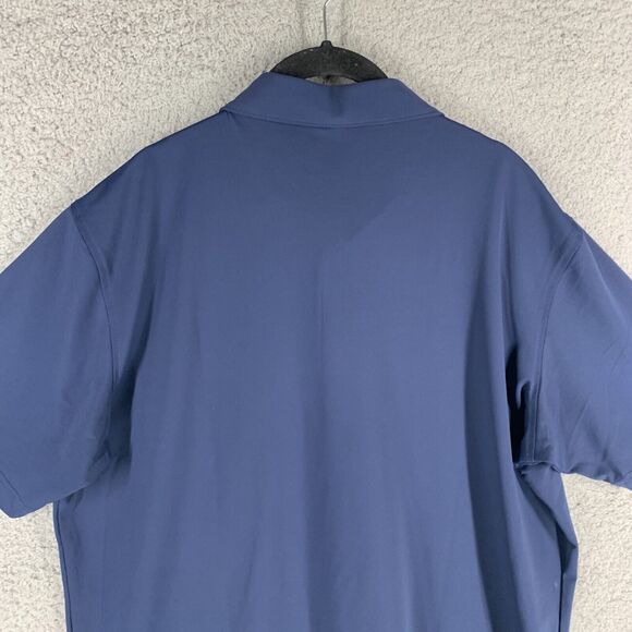 Peter Millar Summer Comfort‎ Polo Mens L Navy Short Sleeve Collared Golf - Picture 11 of 13